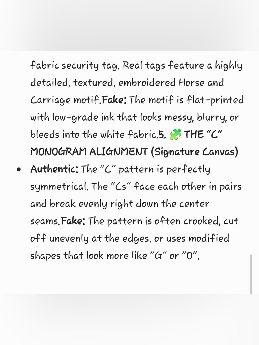 🛑 MUST READ: How to Spot a Fake Coach Bag Guide 🛑 - Picture 4 of 16